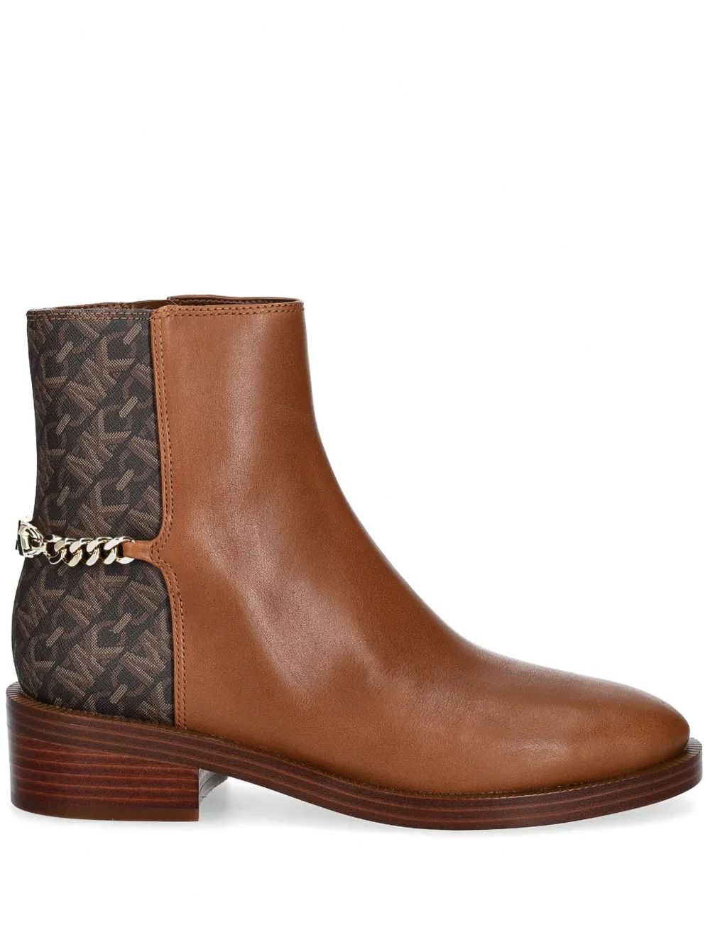 Michael Michael Kors Carlisle 低跟靴子（4厘米） - 褐色