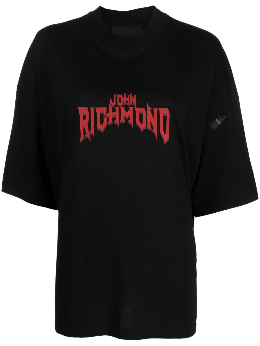 John Richmond Ichiro logo 印花T恤 - 黑色