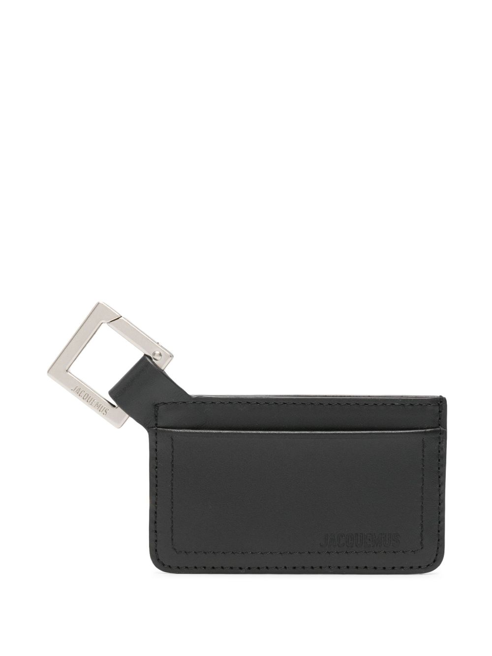Jacquemus Le Porte-Cartes Cuerda 皮质卡夹 - 黑色