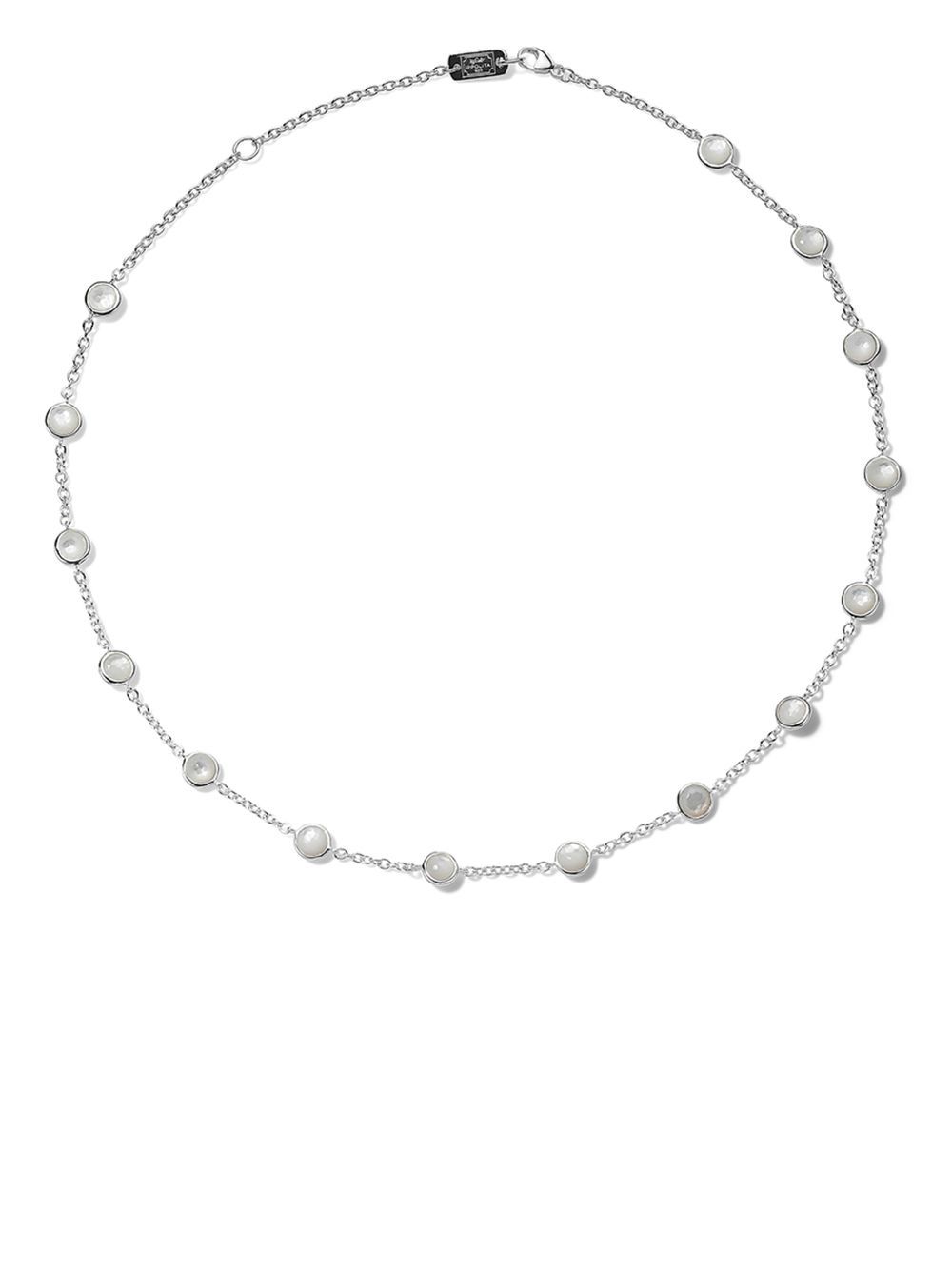 IPPOLITA Lollipop® Stone Station 项链 - 银色
