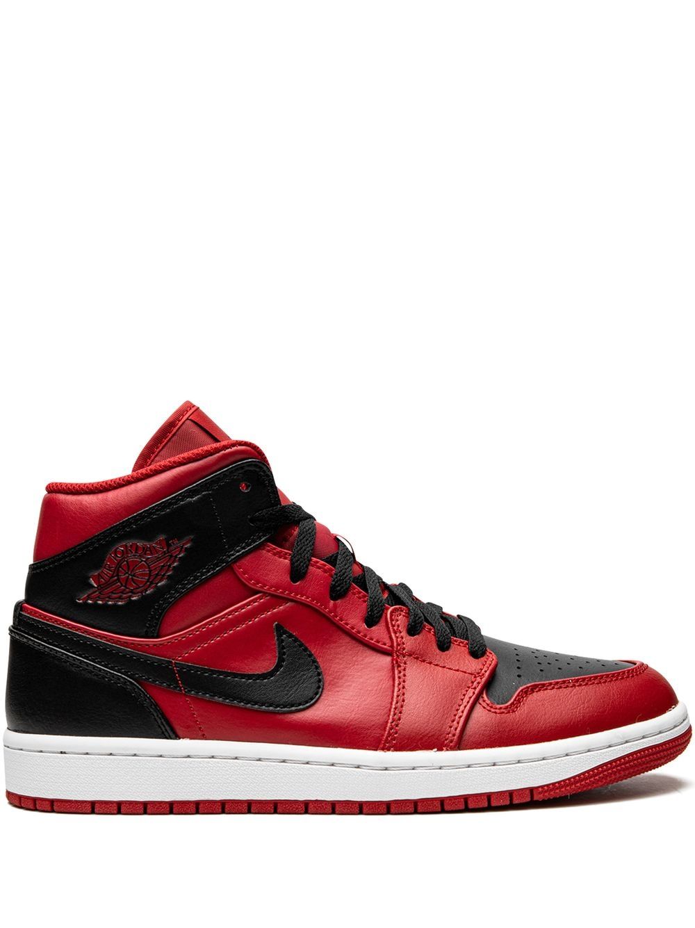 Jordan Air Jordan 1 Mid Reverse Bred 运动鞋 - 黑色