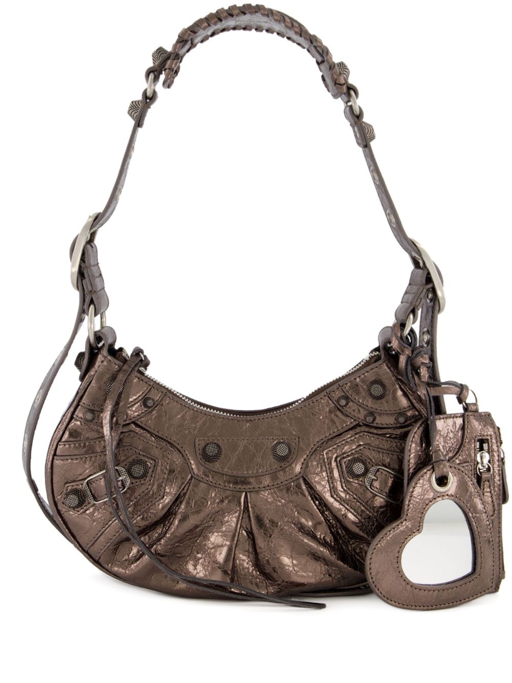 Balenciaga Le Cagole XS 单肩包 - 银色
