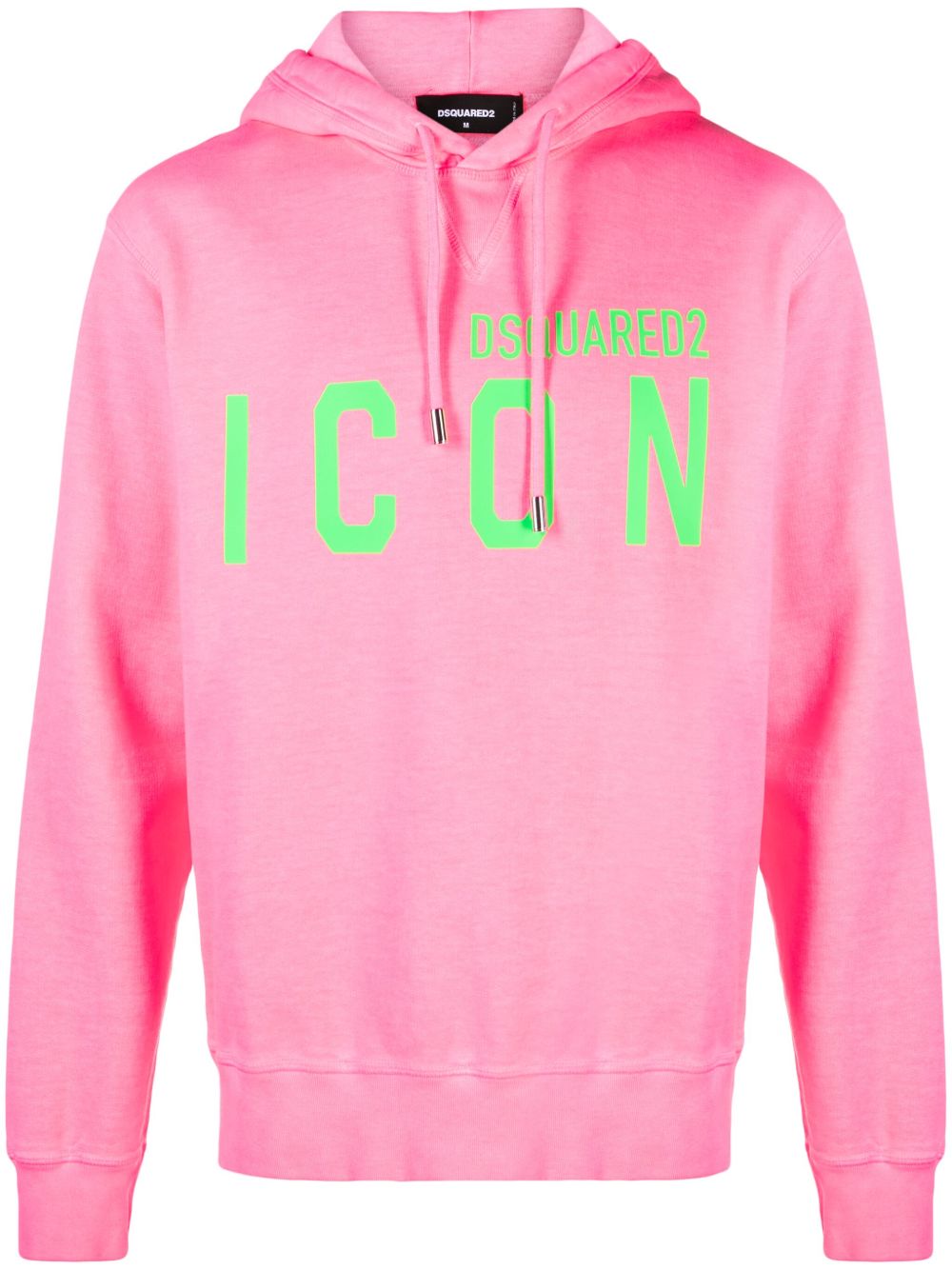 DSQUARED2 Be Icon Cool 棉连帽衫 - 粉色