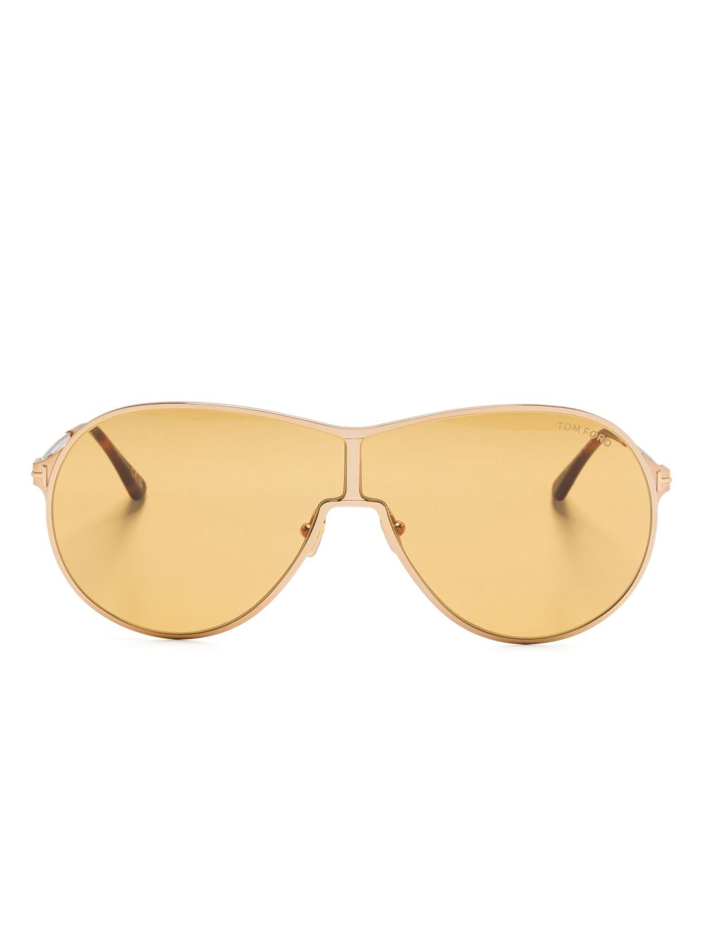 TOM FORD Eyewear Gaia 太阳眼镜 - 褐色