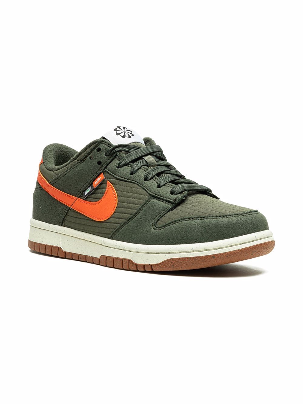 Nike Kids Dunk Low Next Nature 运动鞋 - 绿色