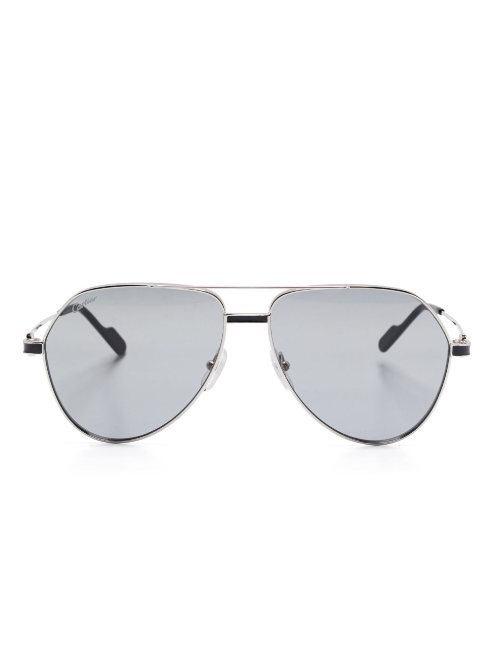 Cartier Eyewear CT0334S 太阳眼镜 - 银色