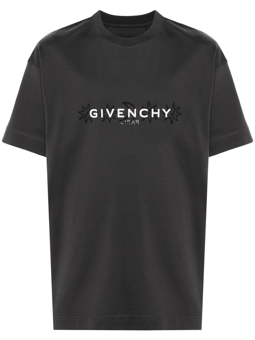 Givenchy Tarot 印花棉T恤 - 绿色