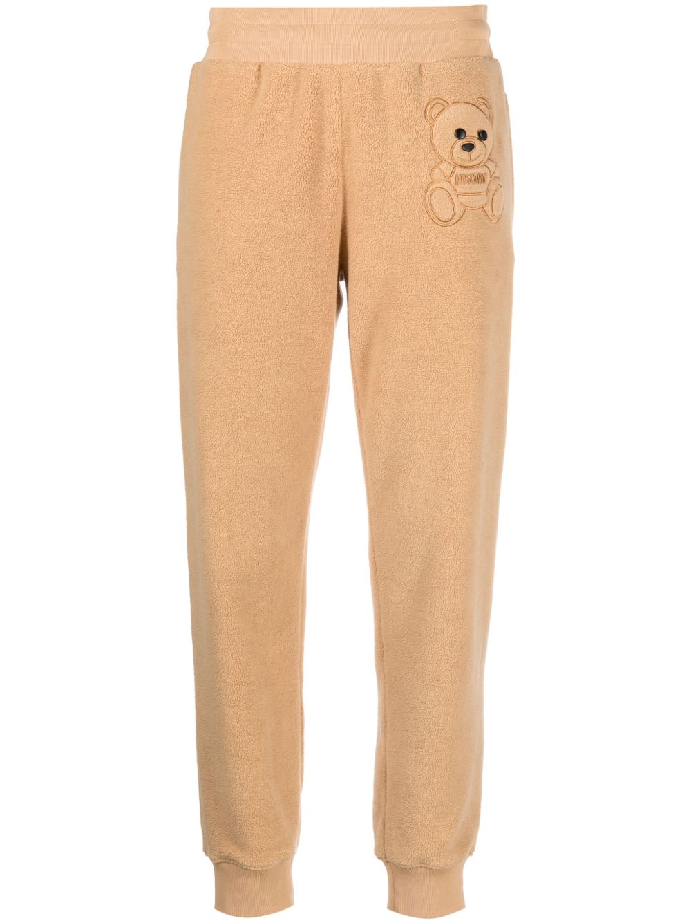 Moschino Teddy-Bear 细节露踝裤 - 中性色