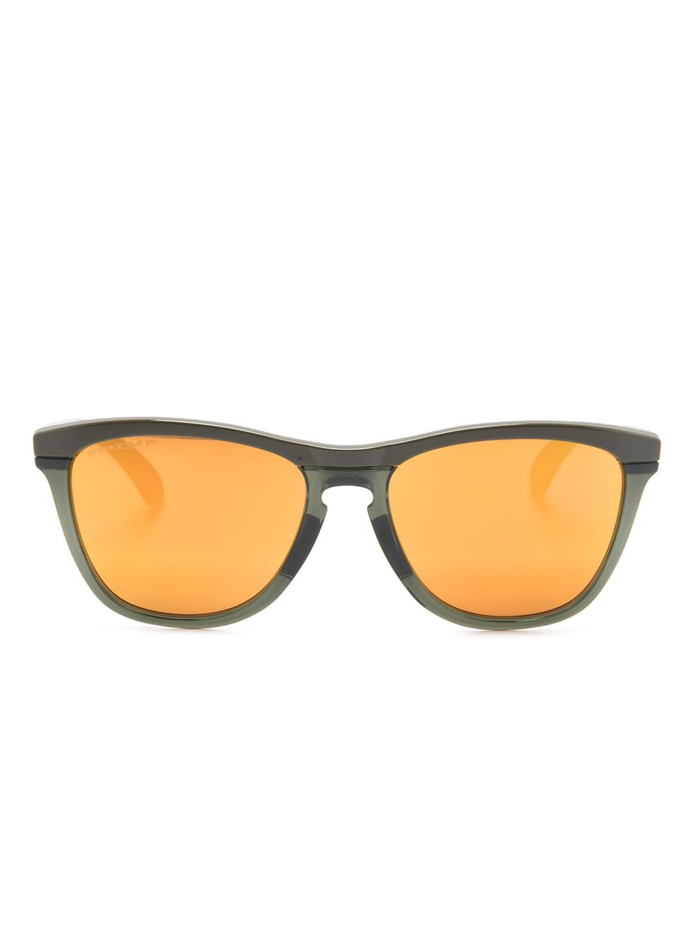 Oakley Frogskins wayfarer镜框太阳眼镜 - 绿色