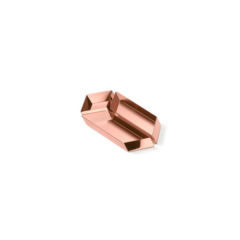 Ghidini 1961 Axonometry - Small Paralelepiped Rose Gold