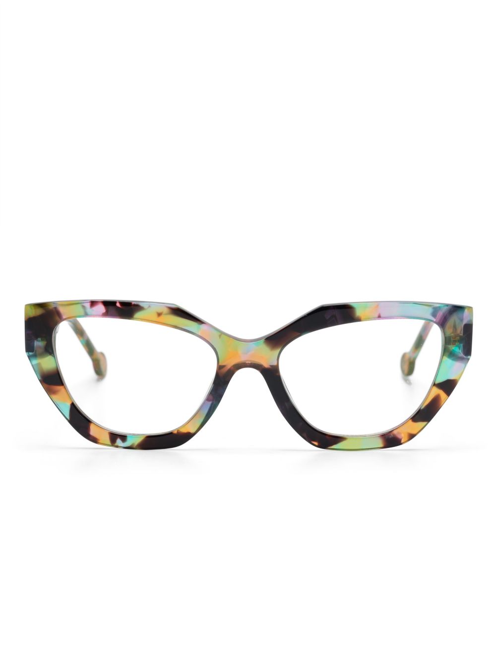 L.A. EYEWORKS Gibson 眼镜 - 褐色