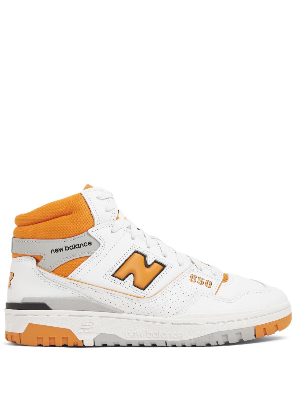 New Balance 650 高帮运动鞋 - 白色