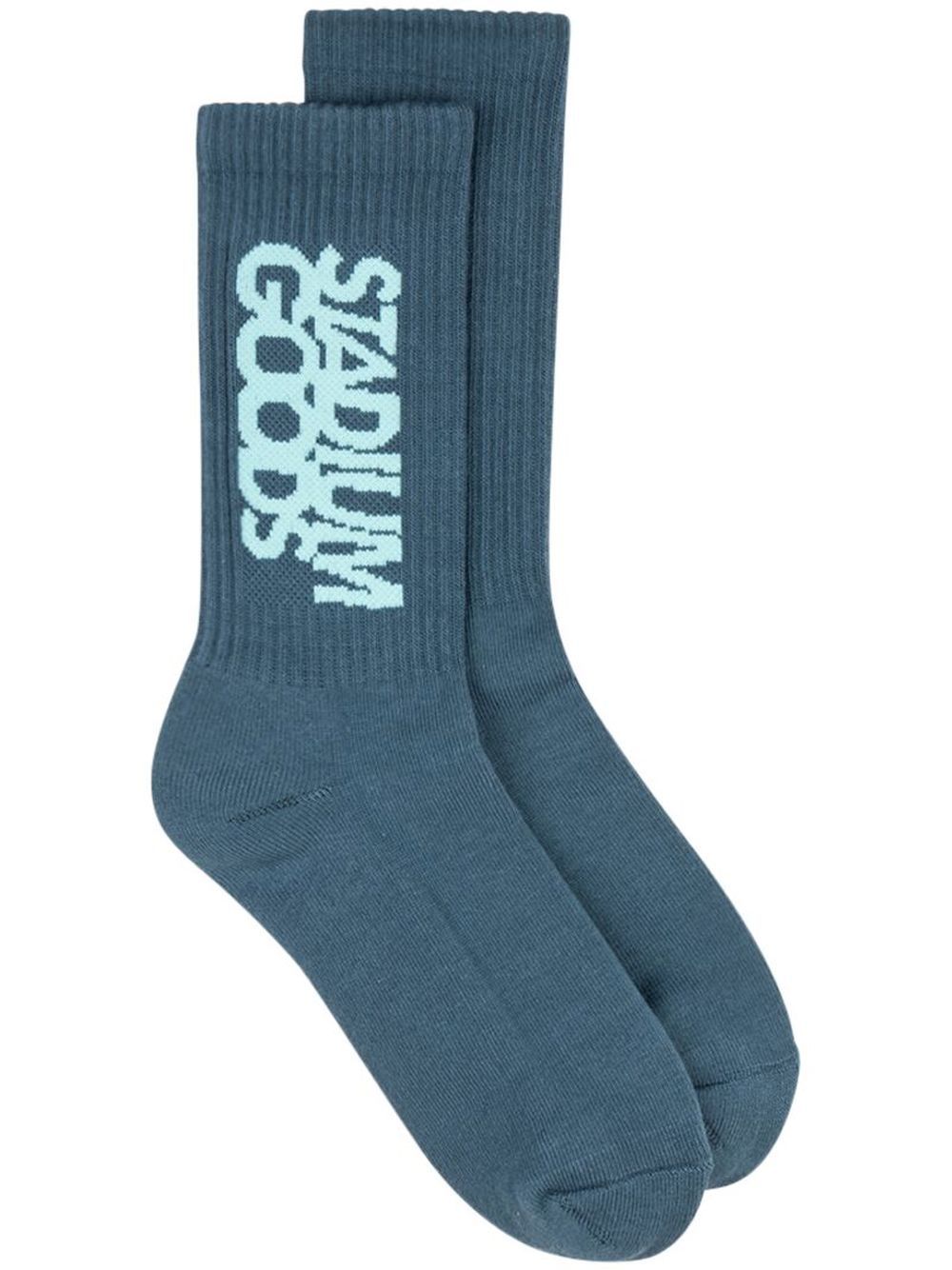 STADIUM GOODS® logo针织袜 - 蓝色