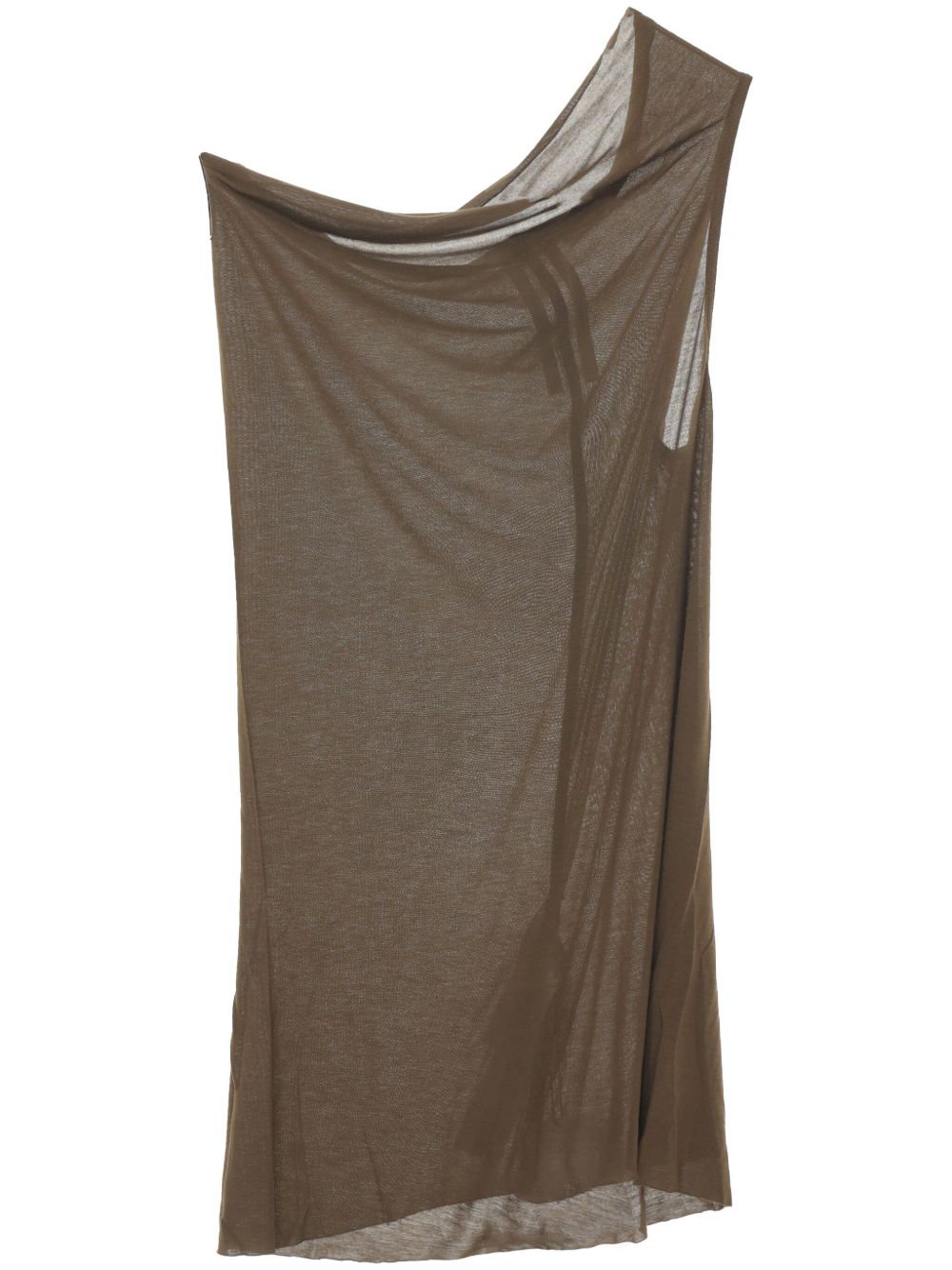 Rick Owens Athena T恤 - 褐色