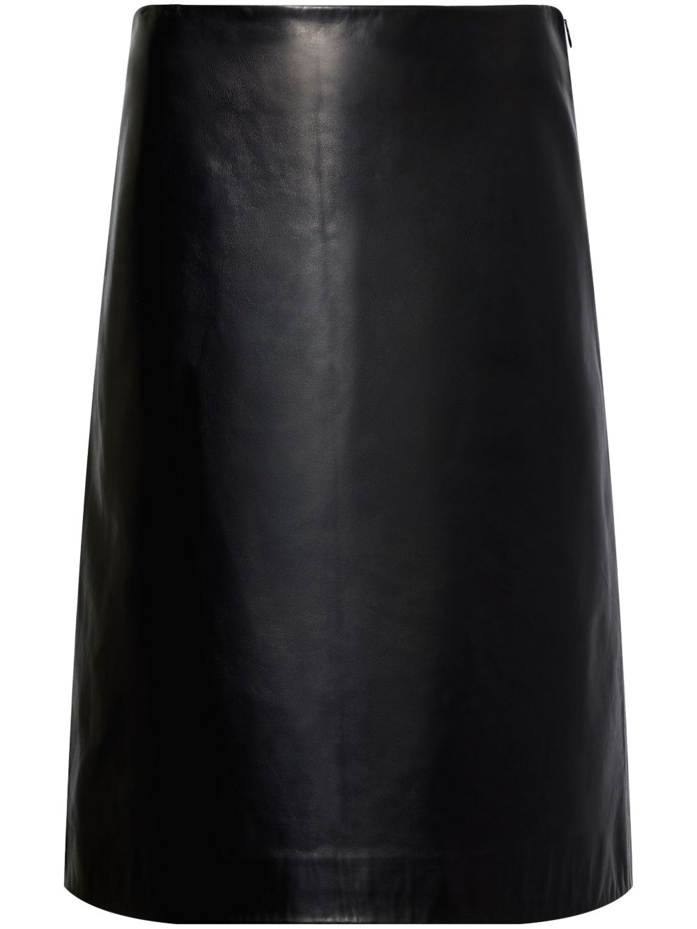 Proenza Schouler Adele 皮质半身裙 - 黑色