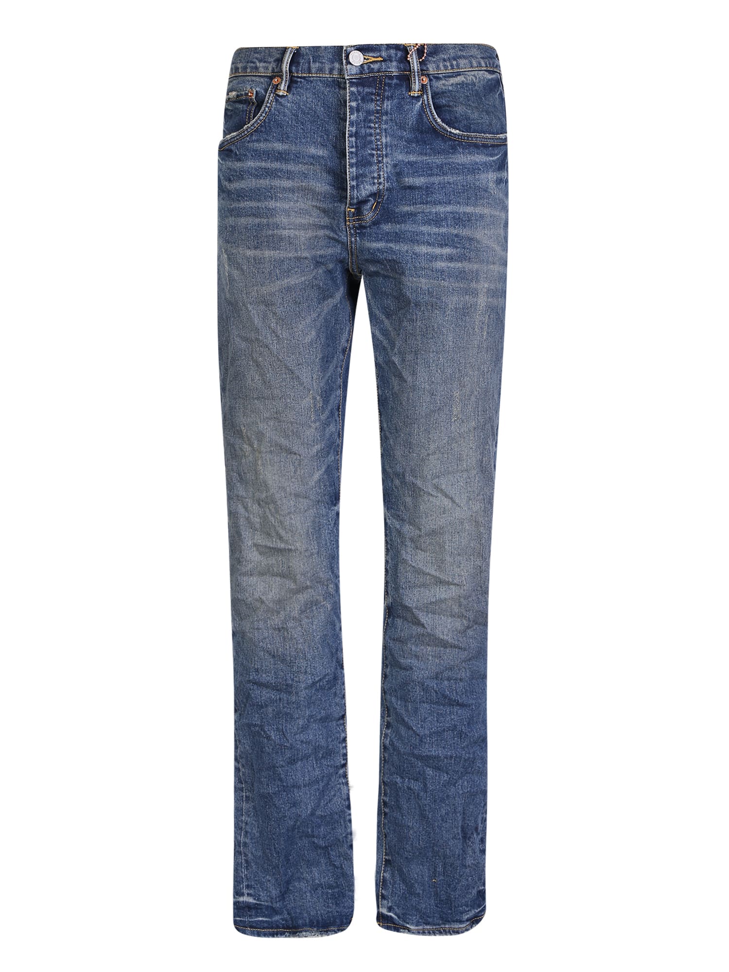 Purple Brand Distressed-effect Jeans