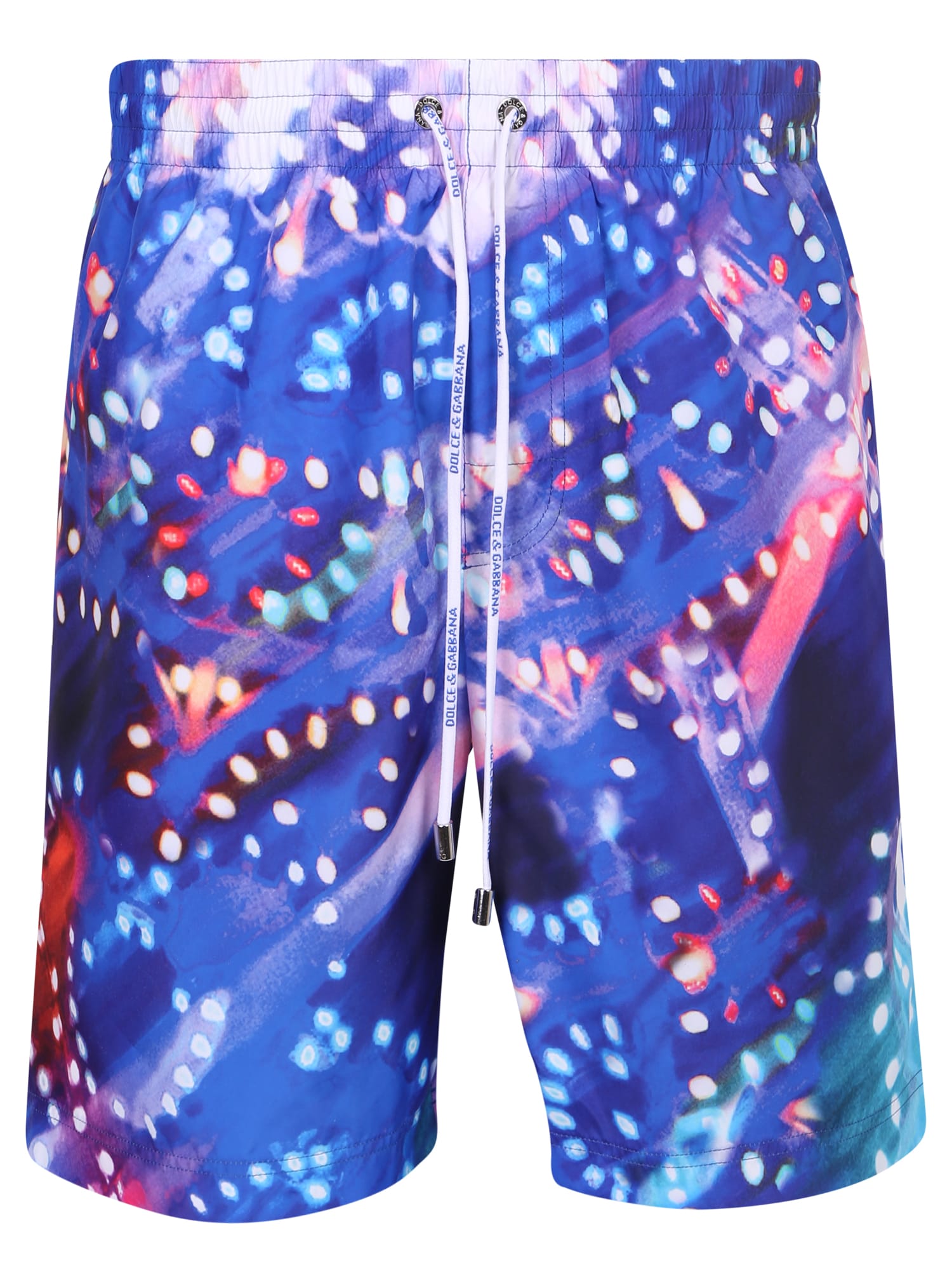 Dolce & Gabbana Luminarie Print Swim Shorts