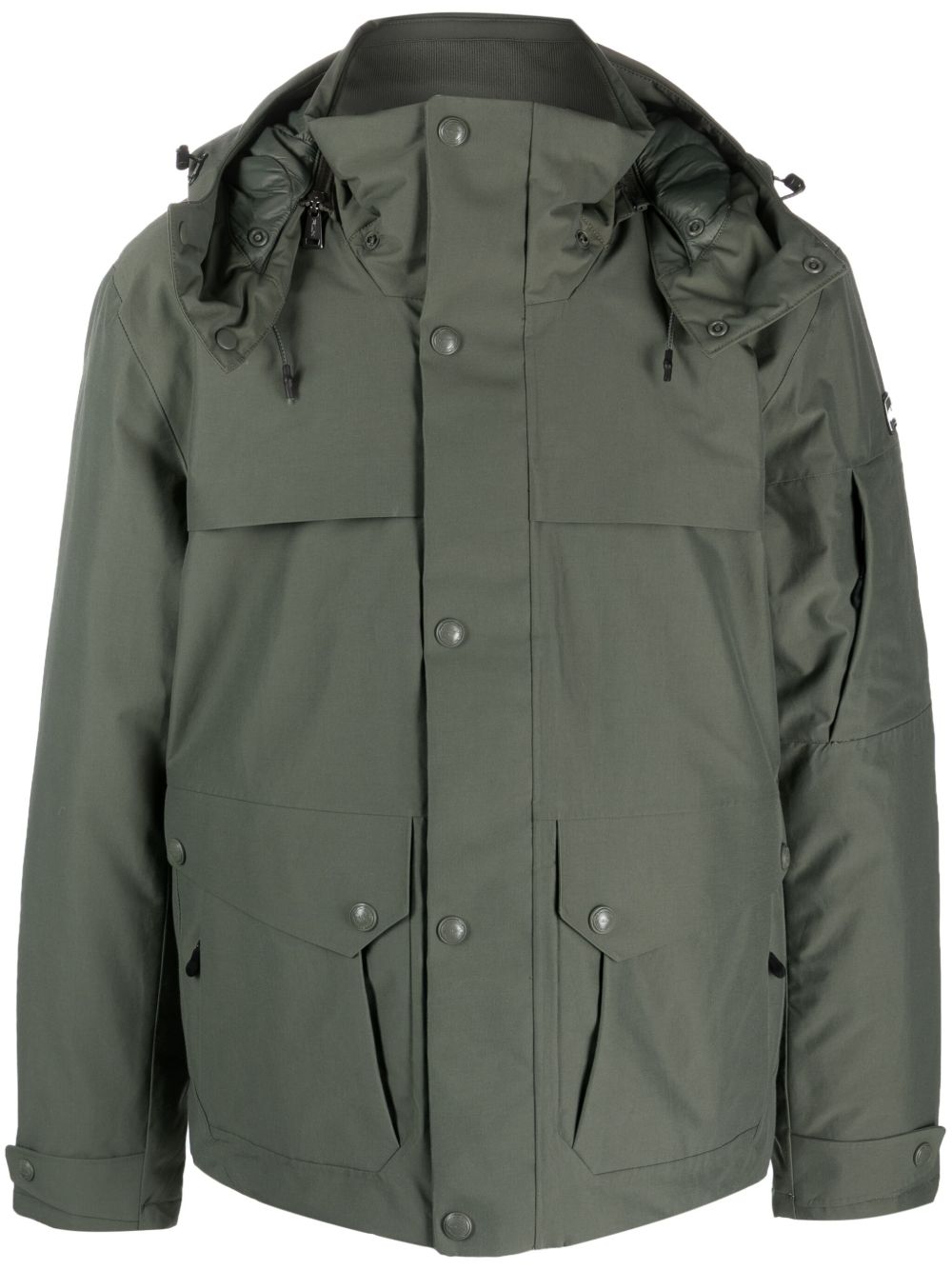 RLX Ralph Lauren Rhodes 标贴连帽夹克 - 绿色