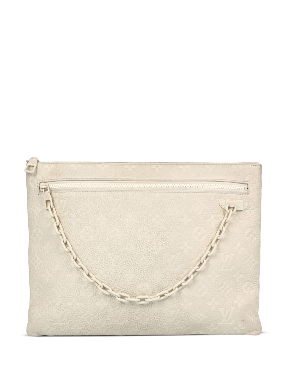 Louis Vuitton Pre-Owned Pochette A4 手拿包（2019年典藏款） - 白色
