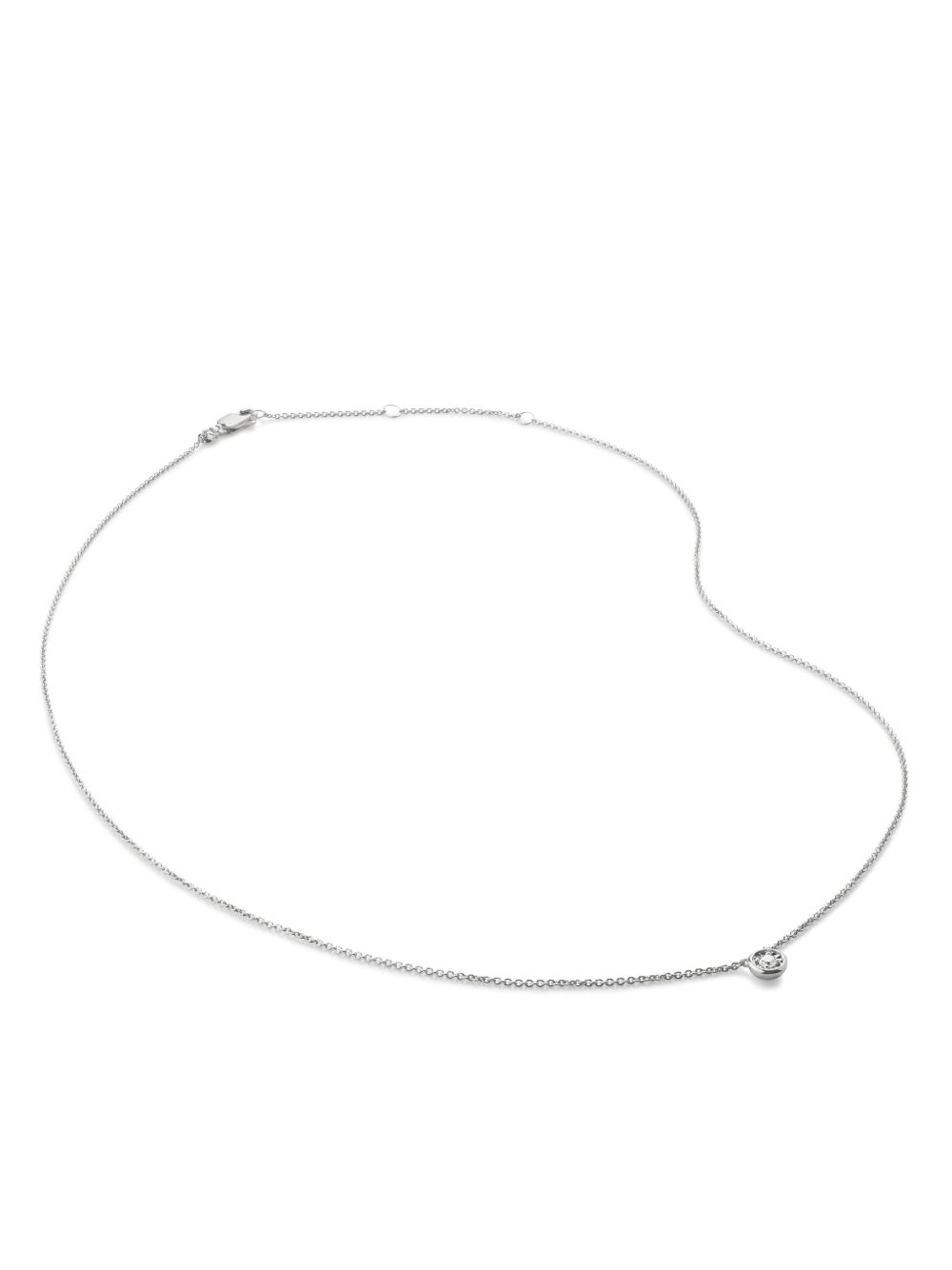Monica Vinader Essentials 项链 - 银色