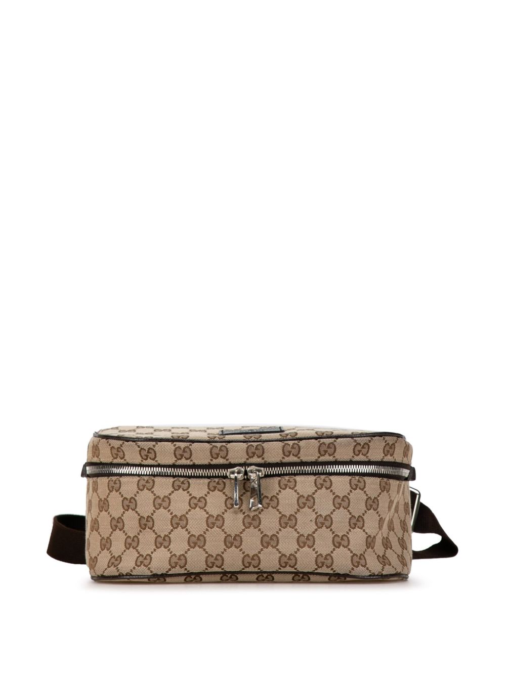 Gucci Pre-Owned GG Canvas Waist Pouch 腰包（2016-2023年典藏款） - 褐色