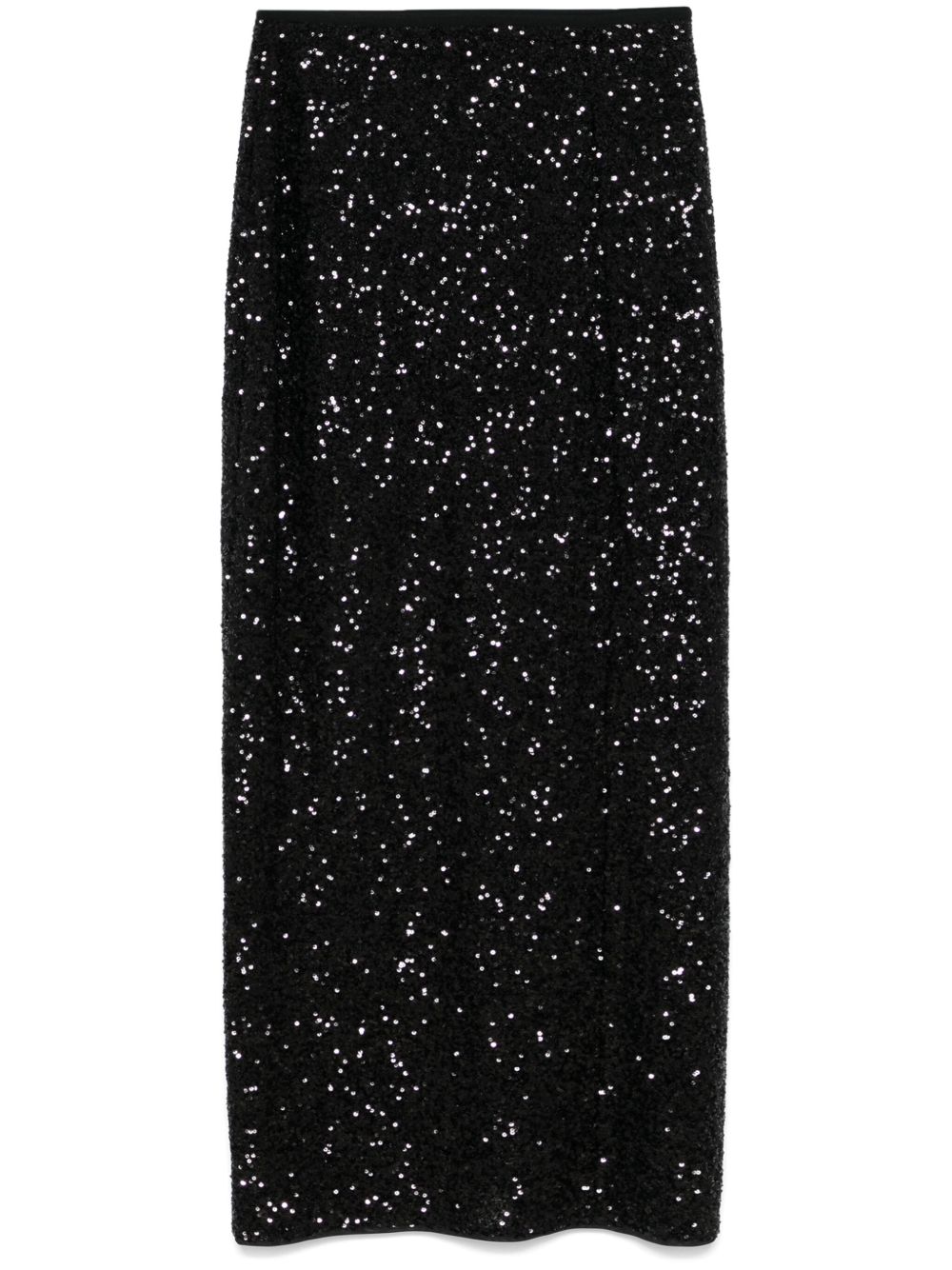 DVF Diane von Furstenberg Brayan 超长半身裙 - 黑色