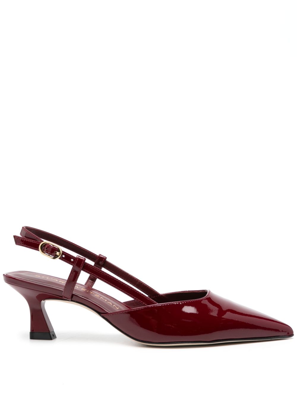 Stuart Weitzman Vinnie 中跟鞋（6厘米） - 红色
