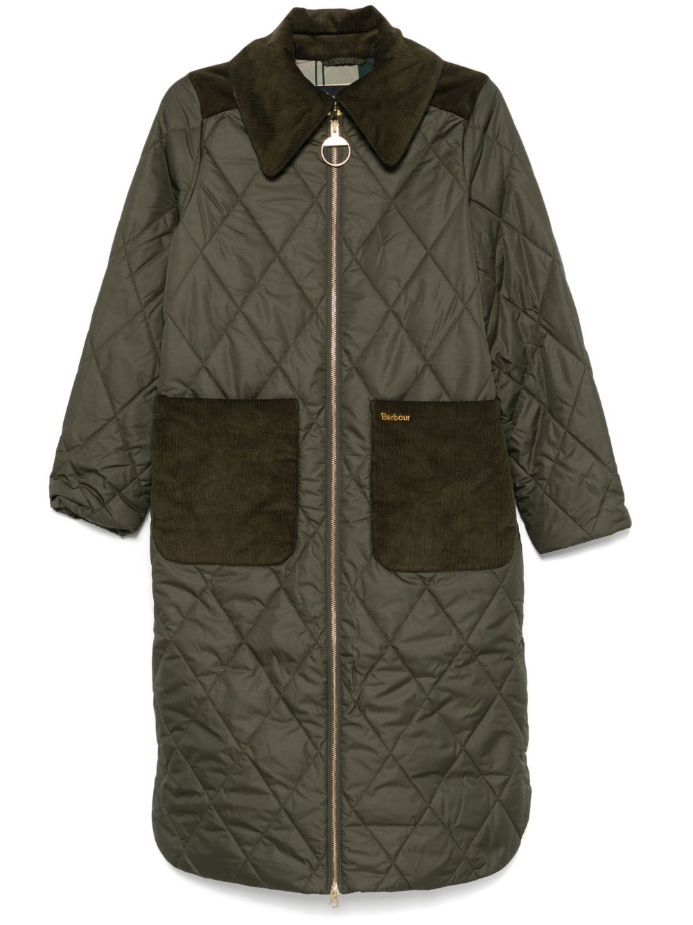Barbour Malton 派克大衣 - 绿色