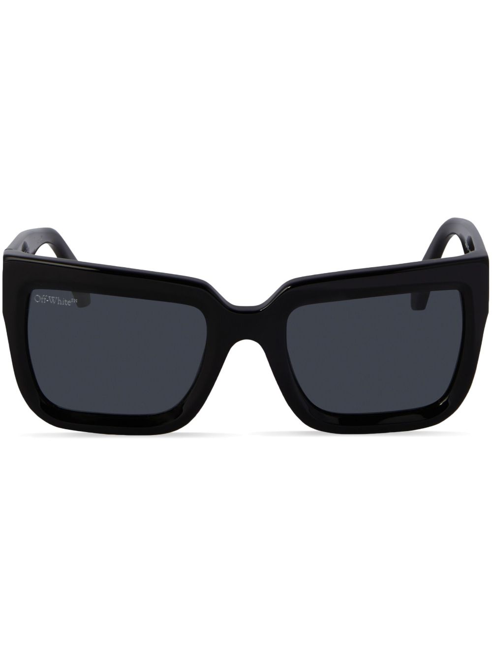 Off-White Eyewear Firenze 超大款方框太阳眼镜 - 黑色
