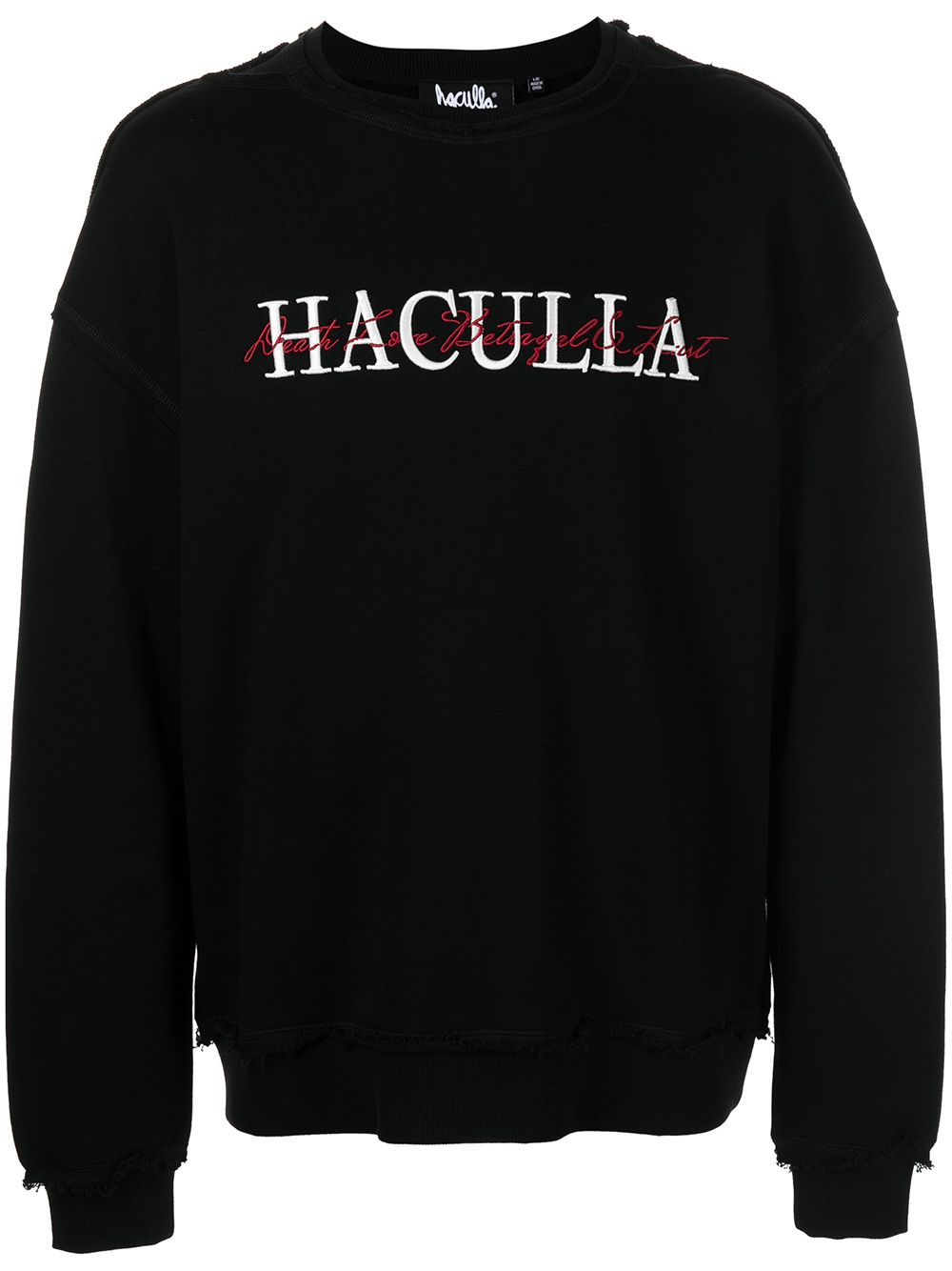Haculla Haculla 刺绣卫衣 - 黑色