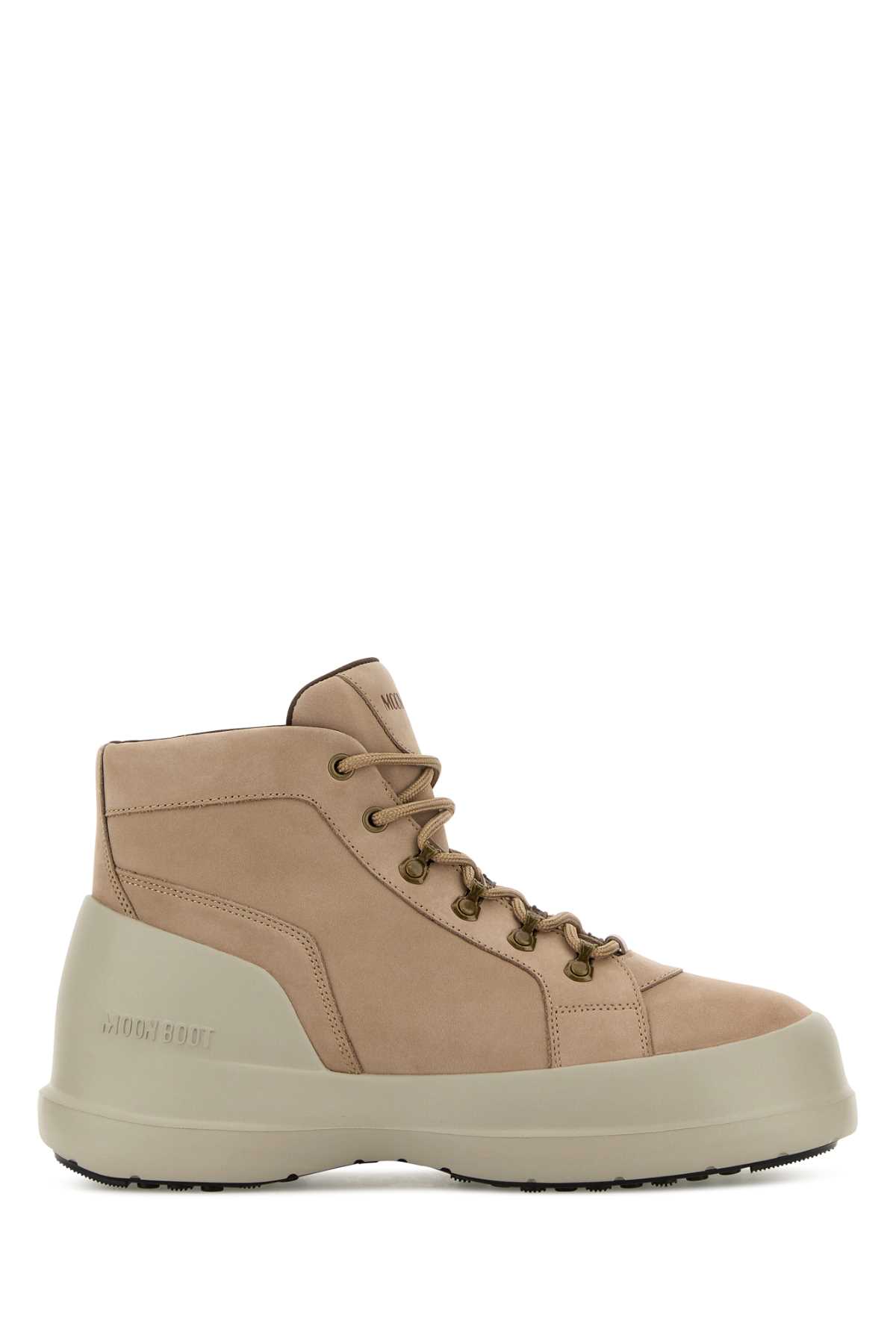 Moon Boot 复古粉Nabuk luna徒步运动鞋
