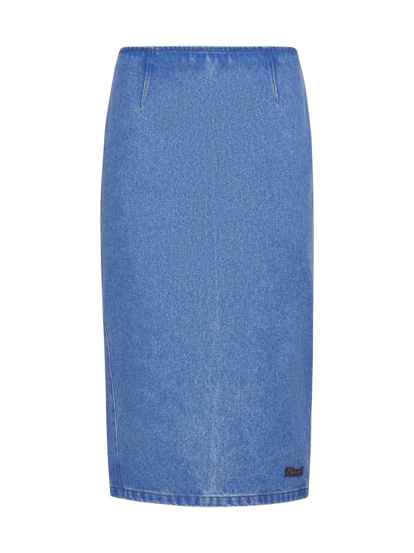 Marni bleached Coated Skirt