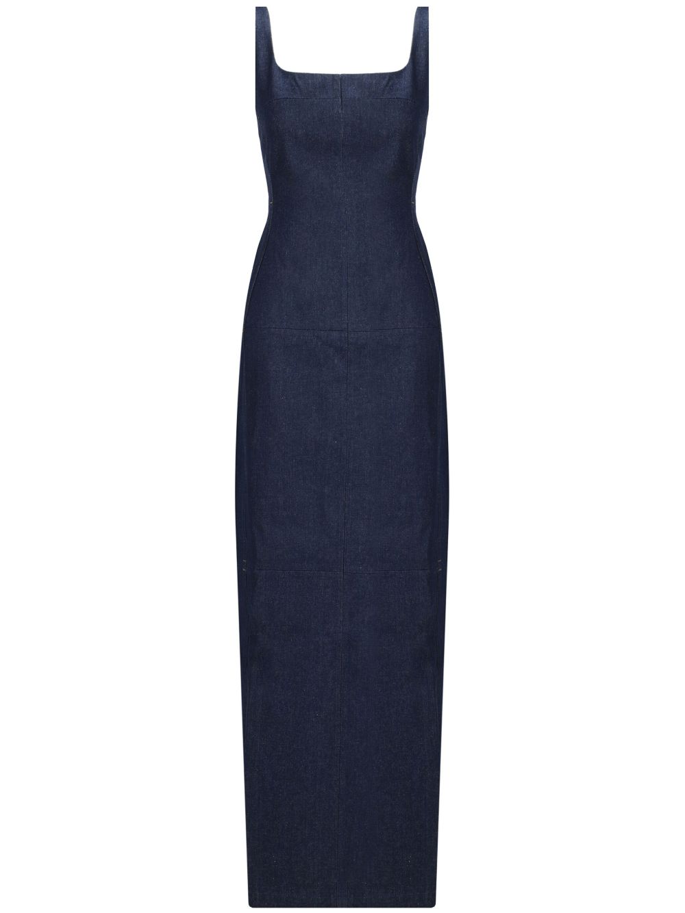 Jacquemus La Robe de-Nîmes Spoglio 超长连衣裙 - 蓝色