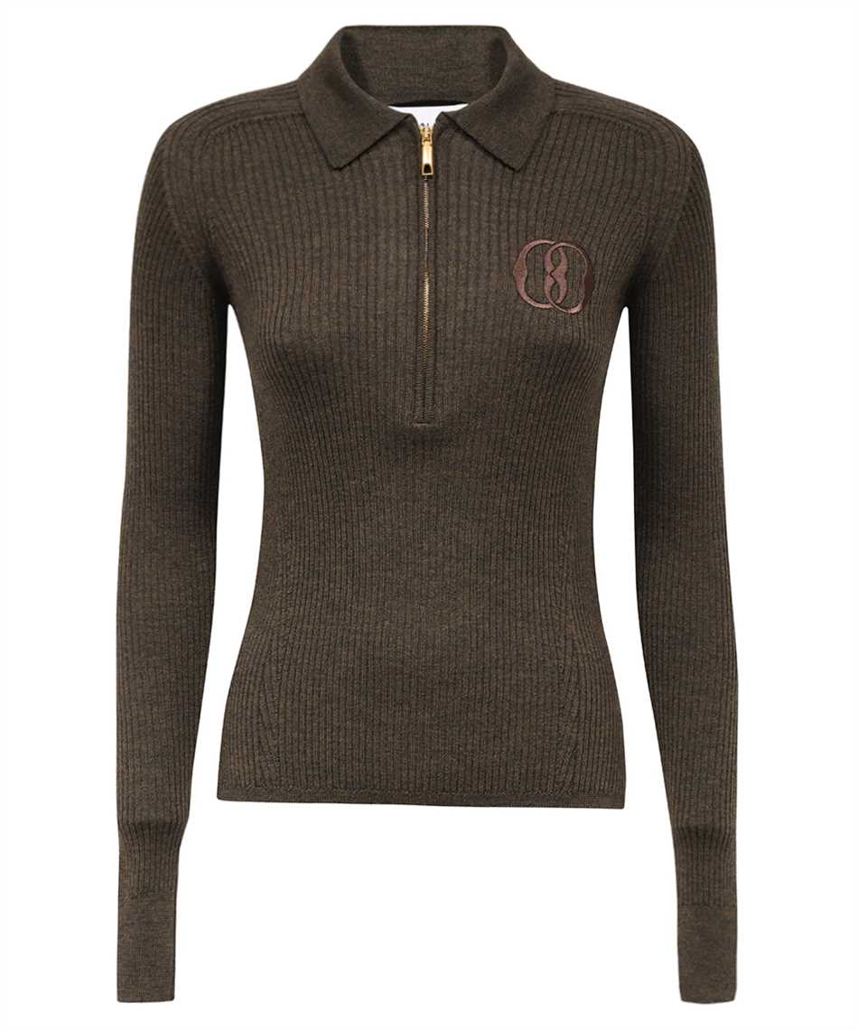 Bally Knitted Wool Polo Shirt