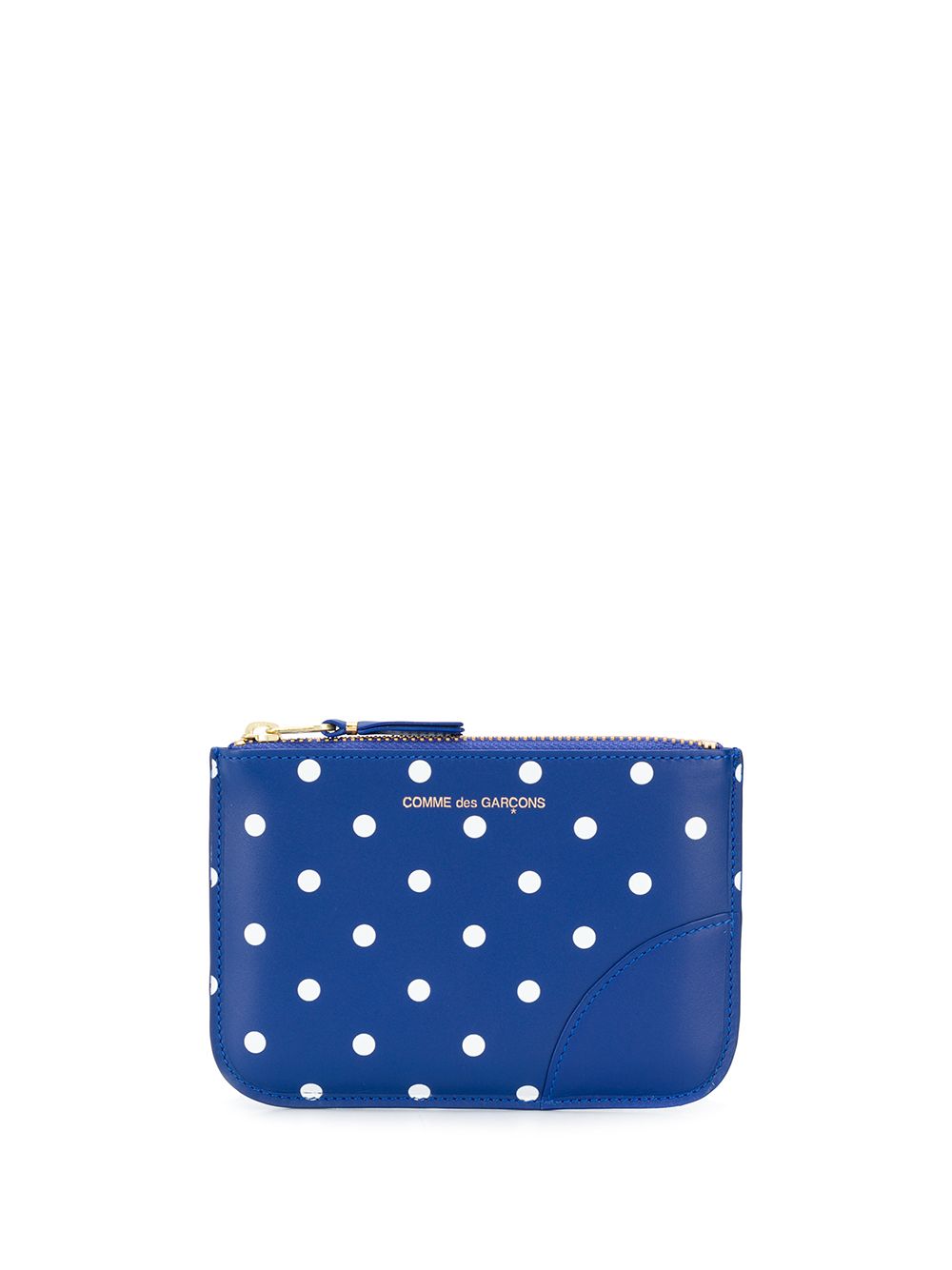 Comme Des Garçons Wallet 波点图案钱包 - 蓝色
