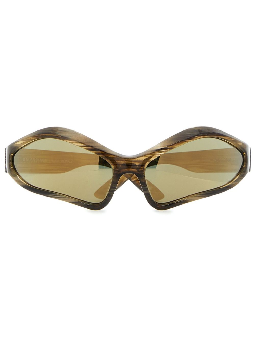 Balenciaga Eyewear Fennec 太阳眼镜 - 褐色