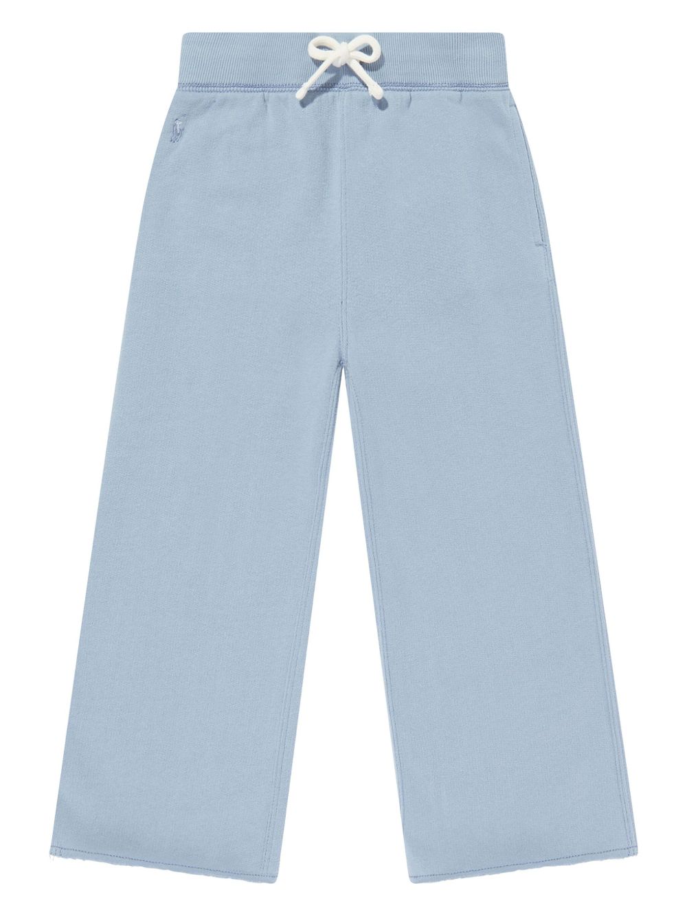 POLO RALPH LAUREN KIDS Polo Pony 刺绣运动裤 - 蓝色