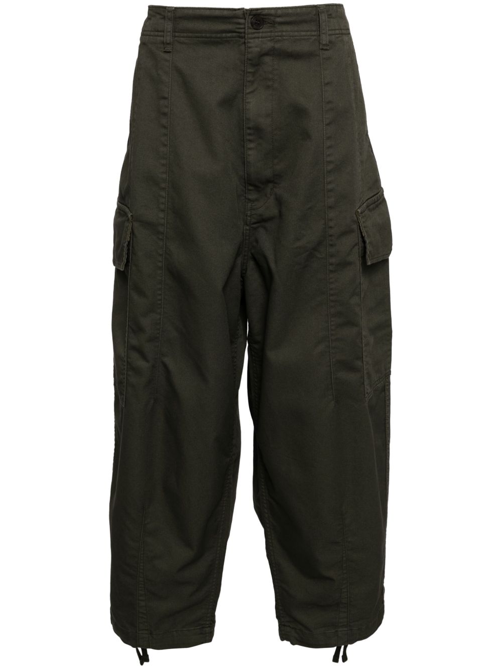 Comme des Garçons Homme 经典工装裤 - 绿色