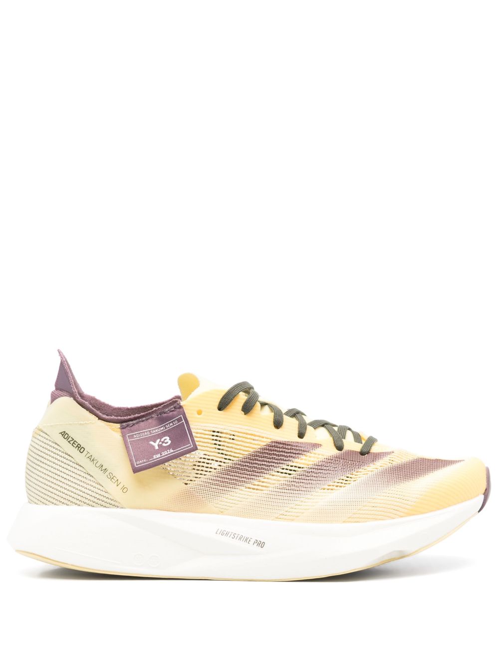 Y-3 Takumi Sen 10 运动鞋 - 黄色