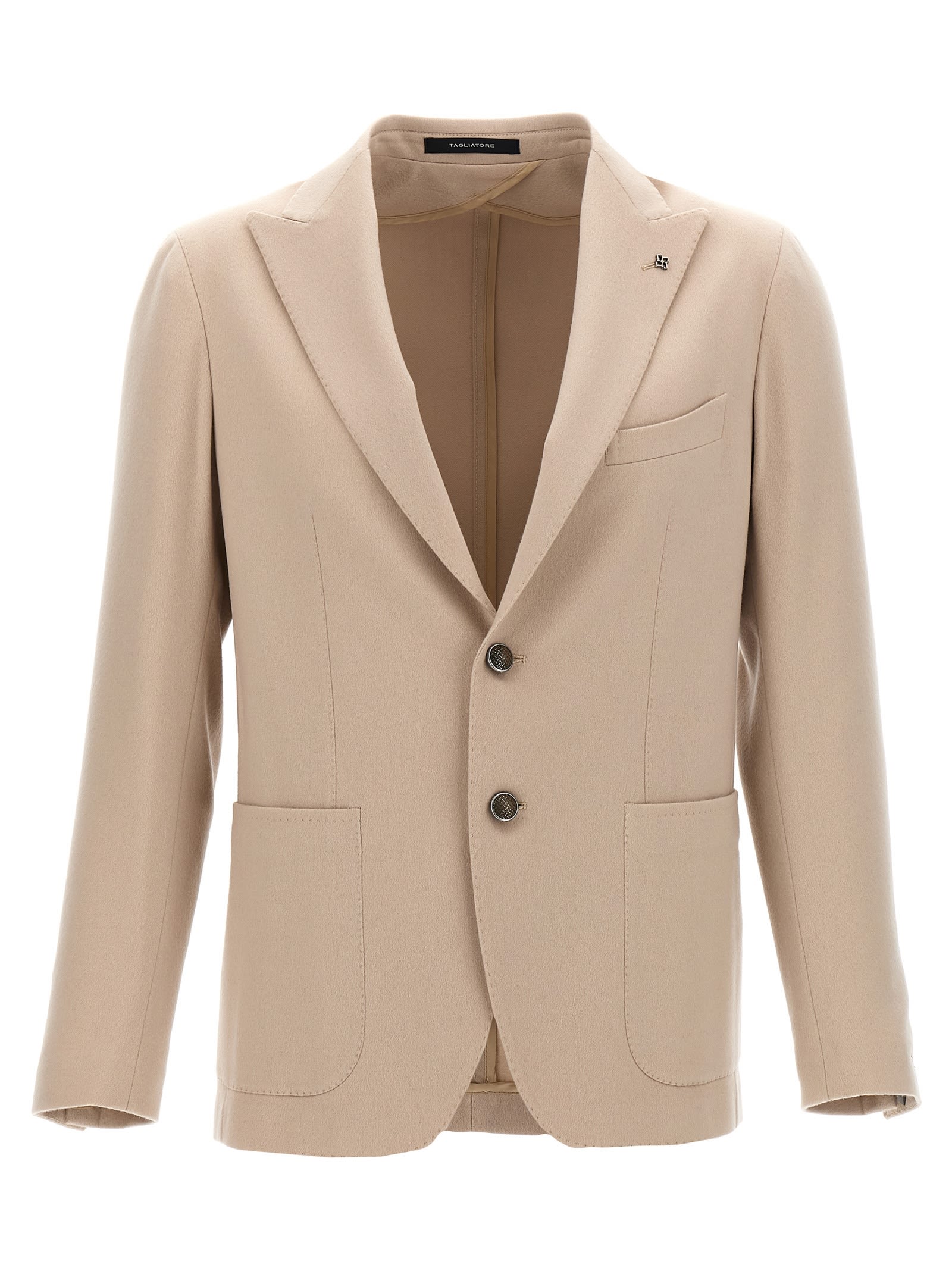 Tagliatore Single-breasted Cashmere Blazer