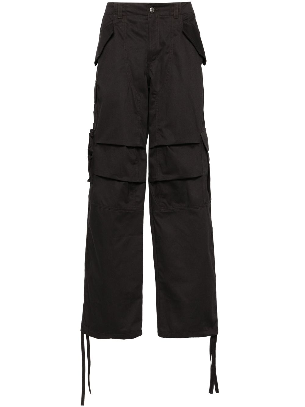 RHUDE 棉工装裤 - 黑色
