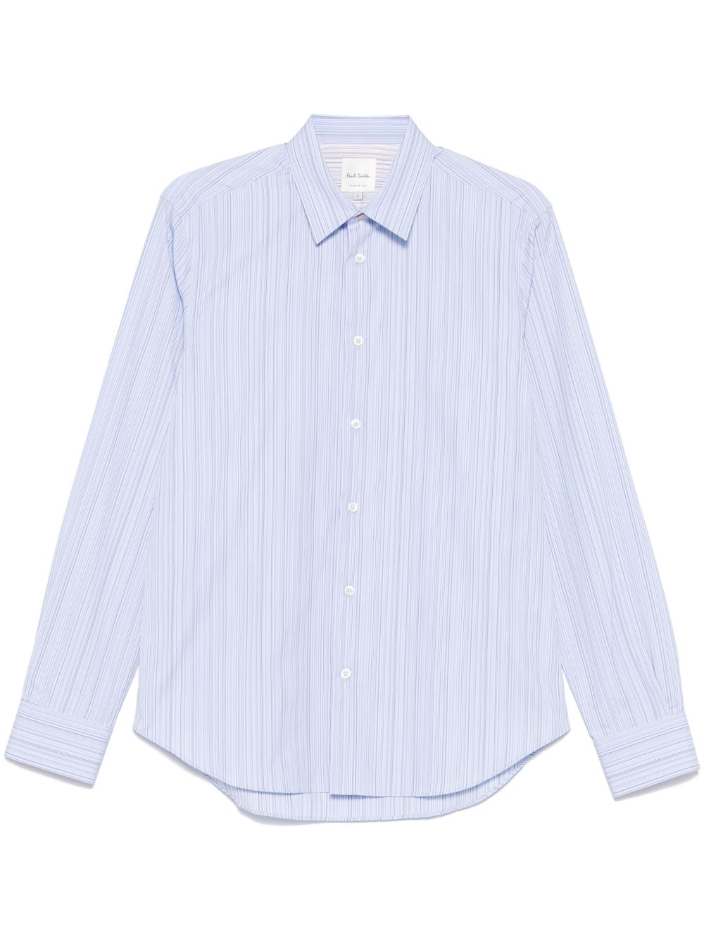 Paul Smith 条纹衬衫 - 蓝色