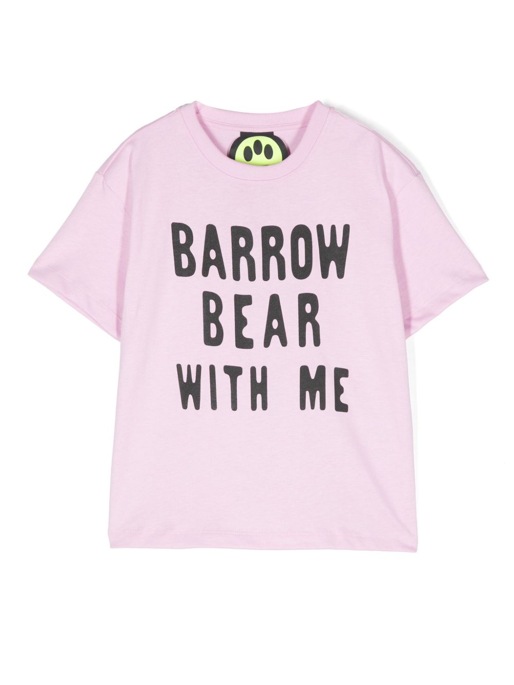 Barrow kids 平纹针织T恤 - 紫色
