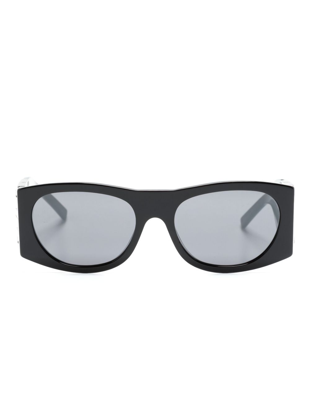 Givenchy Eyewear 4G 方框太阳眼镜 - 黑色
