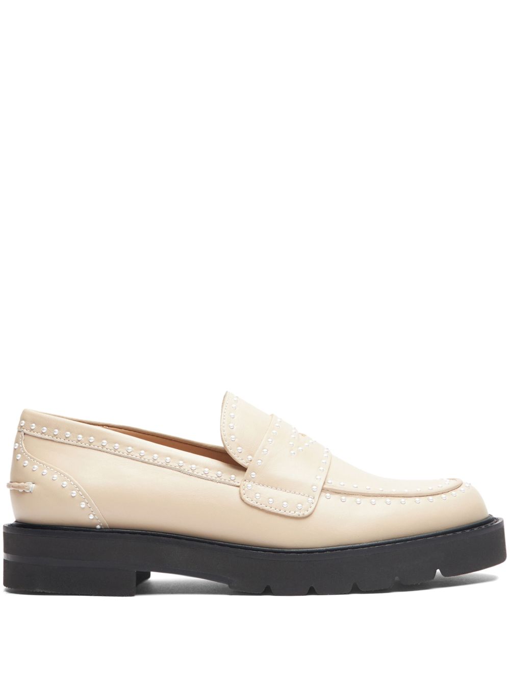 Stuart Weitzman Parker Lift 乐福鞋 - 中性色
