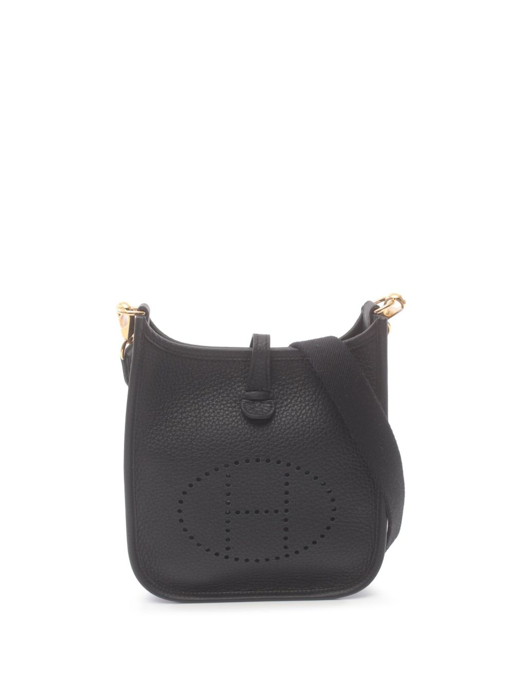 Hermès Pre-Owned Evelyne TPM 单肩包（2024年典藏款） - 黑色