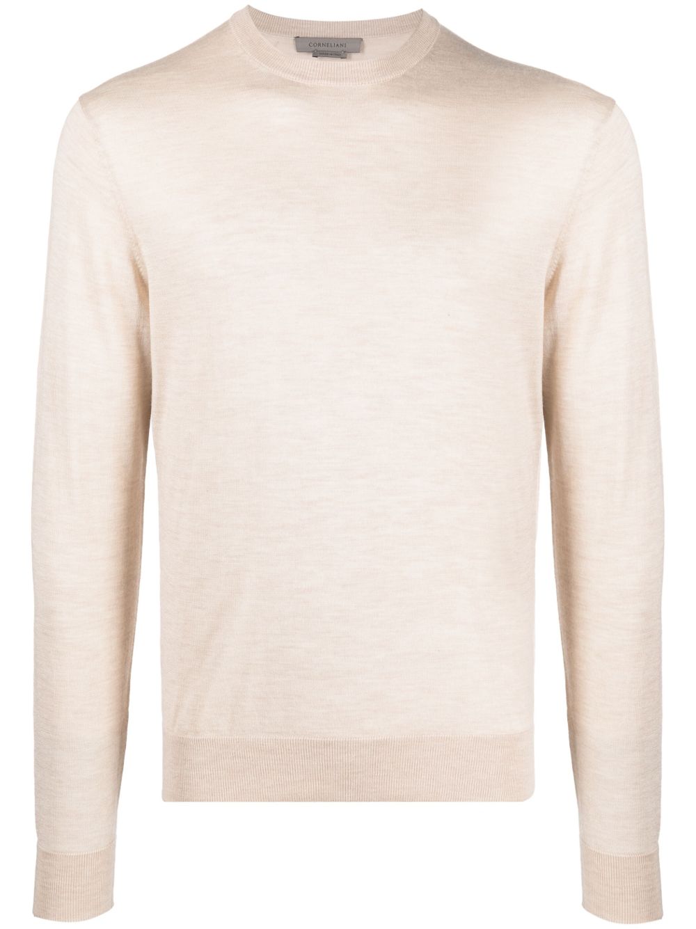 Corneliani 密织长袖毛衣 - 中性色