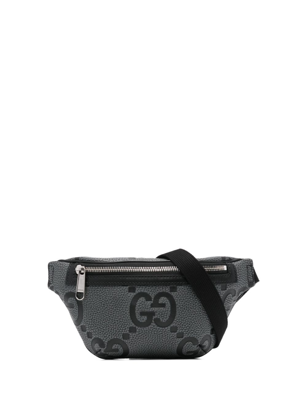 Gucci Jumbo GG 小号腰包 - 黑色