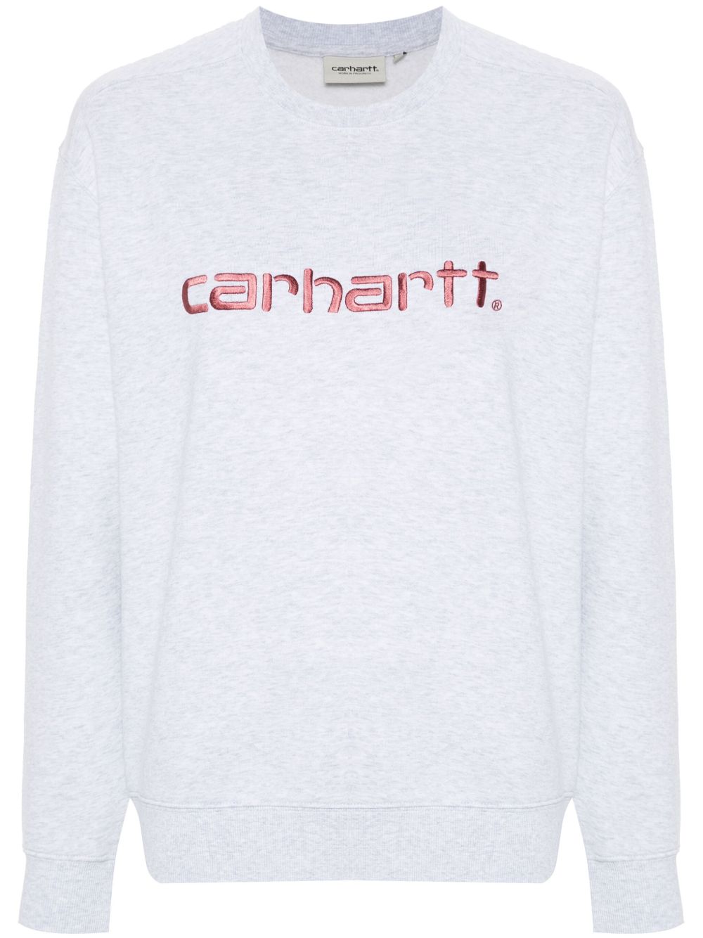 Carhartt WIP logo刺绣卫衣 - 灰色