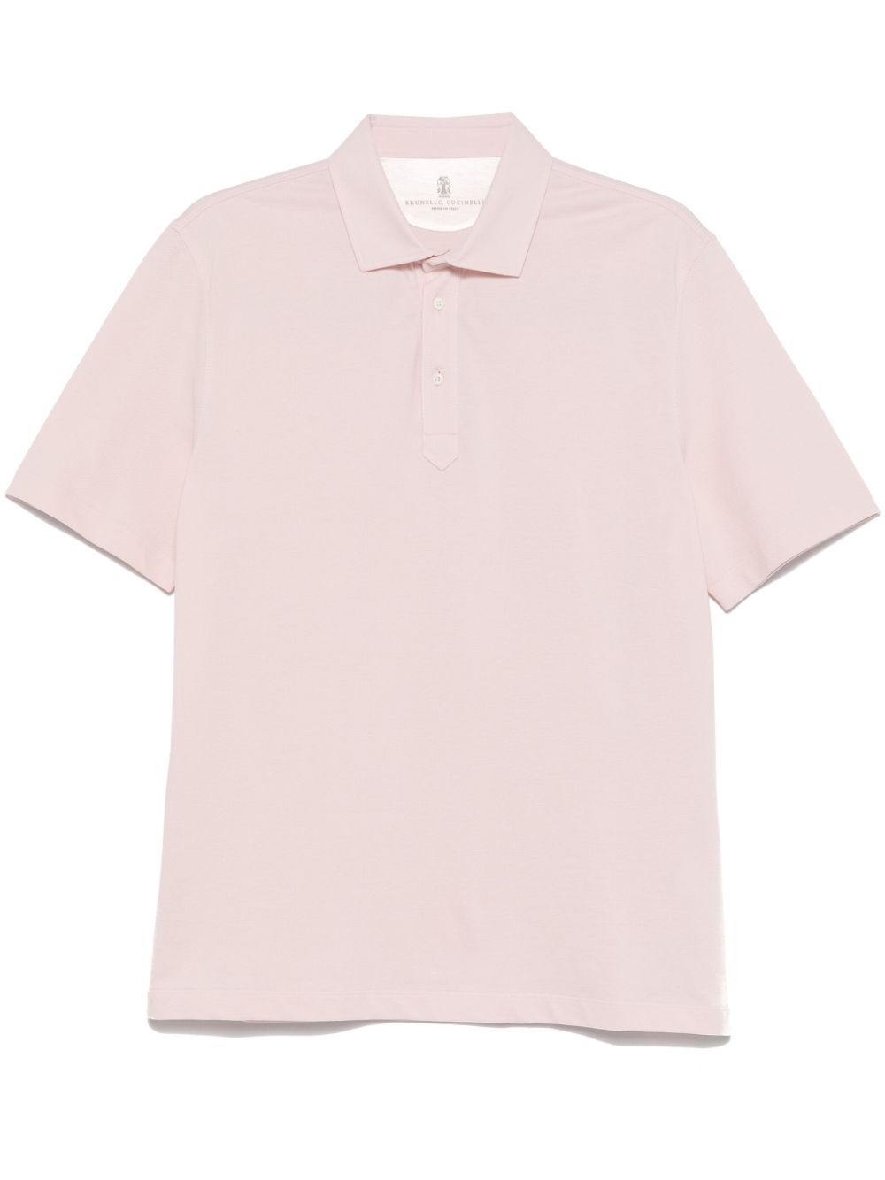 Brunello Cucinelli 棉polo衫 - 粉色